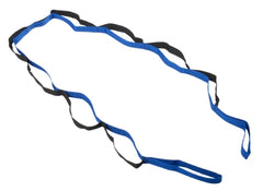 Fabrication Enterprises Elastic Stretch Strap CanDo® FabStretch® 63 Inch 63 X 0-1/4 X 2 Inch Black / Blue