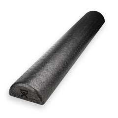 Fabrication Enterprises CanDo® Half-Round Therapy Foam Roller Slim Black EPP Foam 6 X 12 Inch
