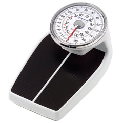 Health O Meter Floor Scale Health O Meter® Dial Display 400 lb/ 180 kg Capacity Black / White Analog