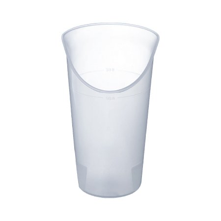 Maddak ADL Dysphagia Cup Nosey Cup 8 oz. Clear Plastic Reusable