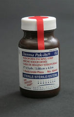 Derma Sciences Wound Packing Strip Pak-Its® Gauze Iodoform 1/2 Inch X 5 Yard Sterile