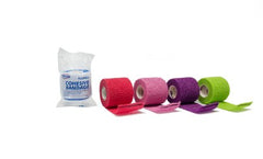Dukal Cohesive Bandage Dukal™ 2 Inch X 5 Yard Standard Compression Self-adherent Closure Assorted Colors NonSterile