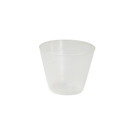 Dynarex Graduated Medicine Cup Dynarex® 1 oz. Clear Plastic Disposable