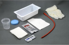 Amsino International Intermittent Catheter Tray AMSure® Urethral 14 Fr. Without Balloon Latex