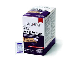 Medique Products Sinus Relief Medi-First® 500 mg - 5 mg Strength Tablet 250 per Box