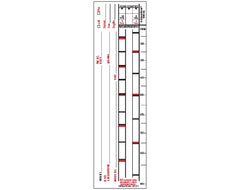 Shamrock Scientific Pre-Printed Label Shamrock Anesthesia Label White Litho Paper Intravenous Check Labels For Patient And Solution Identification Black / Red IV Tube 2-1/4 X 8 Inch - M-769538-4345 - Box of 1000