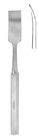 Miltex Osteotome Miltex® Hibbs 16 mm Curved Blade OR Grade Stainless Steel NonSterile 9 Inch Length - M-769590-1477 - Each