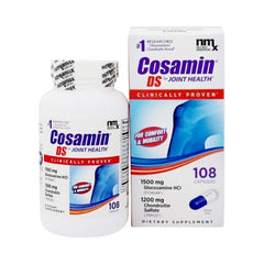 Nutramax Products Inc Joint Health Supplement Cosamin® DS Ascorbic Acid / Manganese 105 mg - 1 mg Strength Capsule 100 per Bottle