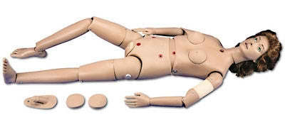 Nasco Advanced Patient Care Simulator with Ostomy Clinical Chloe