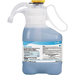 Lagasse Diversey™ Virex® II 256 Surface Disinfectant Cleaner Quaternary Based Liquid Concentrate 1.4 Liter Bottle Mint Scent NonSterile - M-770231-3534 - Case of 2