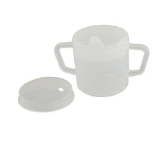 Fabrication Enterprises Drinking Mug PSC 8 oz. Translucent Plastic Reusable