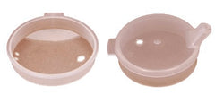 Fabrication Enterprises Anti-Splash Lid Independence Plastic, 3 X 1 X 3 Inch