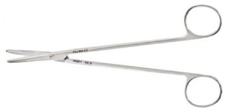 Teleflex Medical Dissecting Scissors Weck® Metzenbaum 7 Inch Length Stainless Steel Finger Ring Handle Curved Blunt Tip / Blunt Tip - M-770844-2337 - Each