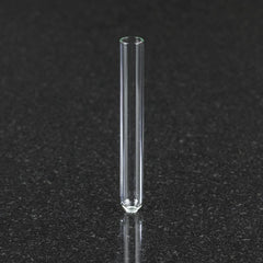 Globe Scientific Test Tube Round Bottom Plain 10 X 75 mm 3 mL Without Color Coding Without Closure Glass Tube