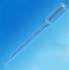 Globe Scientific Transfer Pipette 5 mL 0.5 mL Graduation Increments NonSterile