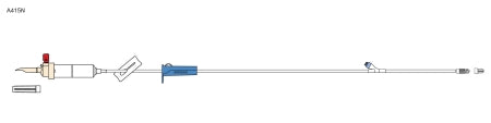 Codan US Corporation Primary Administration Set 20 Drops / mL Drip Rate 87 Inch Tubing - M-771233-2698 - Case of 50