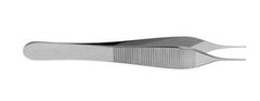 V. Mueller Micro Forceps V. Mueller® Adson 4-3/4 Inch Length Especially Delicate Jaw, 1 X 2 Teeth - M-771234-3443 - Each