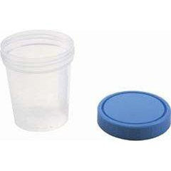 Amsino International Specimen Container AMSure® Plastic 120 mL (4 oz.) Screw Cap Patient Information Sterile