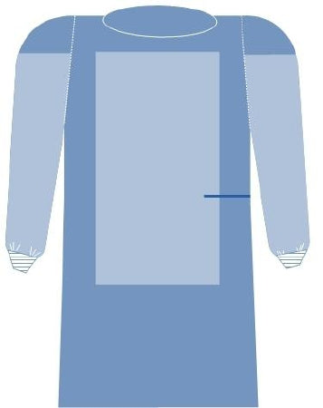 C-Core Medical Fabric-Reinforced Surgical Gown with Towel SurgiSoft® Large Blue Sterile AAMI Level 3 Disposable