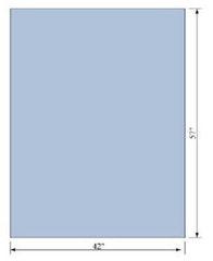 C-Core Medical General Purpose Drape Half Sheet Fan Folded 42 W X 57 L Inch