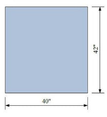 C-Core Medical General Purpose Drape Fan Folded Drape Sheet 40 W X 42 L Inch