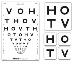 Good-Lite Eye Chart Good-Lite® 10 Foot Measurement Acuity Test