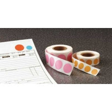 First Healthcare Products Blank Label Tape Label Dot Blue Vinyl 3/4 Diameter - M-772889-1685 - Roll of 1