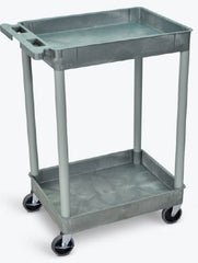 Luxor Tub Utility Cart 18 X 24 X 37.25 Inch Gray - M-772908-3312 - Each