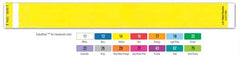 Precision Dynamics Identification Wristband Short Stay® Tabless™ Write On Band Adhesive Closure Without Legend - M-773293-2132 - Box of 1000