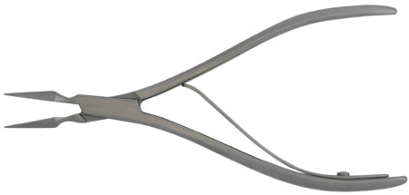 BR Surgical Splinter Forceps BR Surgical Virtus-Ralk 6 Inch Length Surgical Grade Stainless Steel NonSterile NonLocking Plier Handle with Spring Straight Pointed Tips - M-773423-3694 - Each