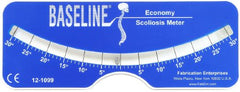 Fabrication Enterprises Scoliometer Baseline® Plastic 3.5 X 7.5 Inch