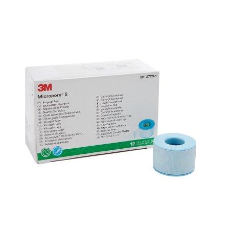 3M Medical Tape 3M™ Skin Friendly Silicone 1 Inch X 5-1/2 Yard Blue NonSterile