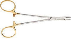 V. Mueller Needle Holder Vital™ 5-3/4 Inch Length Gold Plated Finger Ring Handle - M-774473-4672 - Each