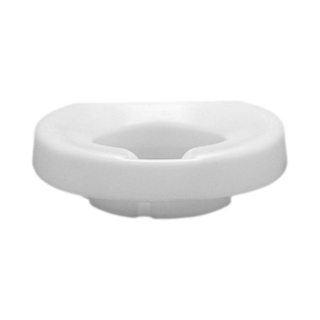 Maddak Elongated Raised Toilet Seat Tall-Ette® 2 Inch Height White