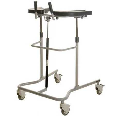 Patterson Medical Supply Cardiac Walker Pneumatic EVA Steel Frame 333 lbs. Weight Capacity 35 to 51 Inch Height