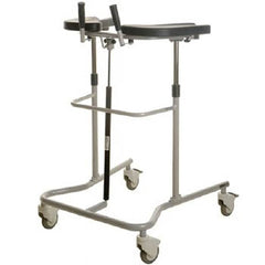 Patterson Medical Supply Cardiac Walker Pneumatic EVA Steel Frame 333 lbs. Weight Capacity 35 to 51 Inch Height