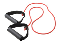 Fabrication Enterprises Exercise Resistance Tubing with Handles CanDo® Red 48 Inch Length Light Resistance