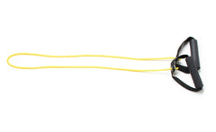 Fabrication Enterprises Exercise Resistance Tubing with Handles CanDo® Yellow 48 Inch Length X-Light Resistance