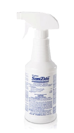 Safetec of America SaniZide Plus® Surface Disinfectant Cleaner Quaternary Based Liquid 16 oz. Bottle Unscented NonSterile - M-774773-2773 - Case of 12