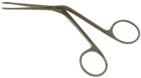 BR Surgical Ear Forceps BR Surgical Hartmann 4-3/4 Inch Length Surgical Grade Stainless Steel NonSterile NonLocking Finger Ring Handle Straight 2 X 8 mm Serrated Jaws - M-775025-2651 - Each