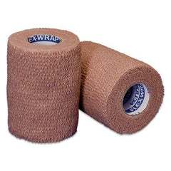 Cardinal Cohesive Bandage Kendall™ 1 Inch X 5 Yard Standard Compression Self-adherent Closure Tan NonSterile