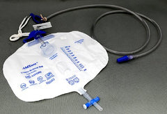 Amsino International Urinary Drain Bag AMSure® Anti-Reflux Valve Sterile Fluid Path 2000 mL Vinyl