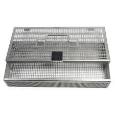 Aesculap Sterilization Basket SterilContainer™ 2 X 5 X 10-1/2 Inch