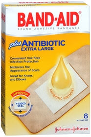J & J Sales Adhesive Strip Band-Aid® 1-3/4 X 4 Inch Plastic Rectangle Tan Sterile