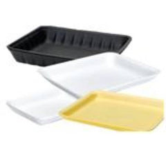 RJ Schinner Co Food Tray Dyne-A-Pak 9 X 11 X 0.625 Inch White Foam