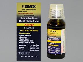 Silarx Pharmaceuticals Allergy Relief 5 mg / 5 mL Strength Oral Solution 4 oz.