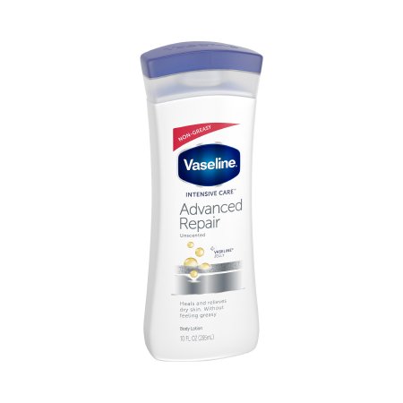 Unilever Hand and Body Moisturizer Vaseline® Intensive Rescue® Repairing 10 oz. Bottle Scented Lotion