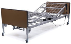 Graham-Field Electric Bed Full 87 Inch Length Sleep Deck 9-1/2 to 20 Inch (Casters in Low Position), 13 to 23-1/2 Inch (Casters in Standard Position) Height Range