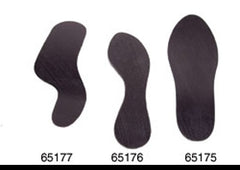 Alimed Carboplast Thermoplastic Plates Insole Rigid, Contoured Plate Medium Thermoplastic Black Male 6 to 8 / Female 7 to 9