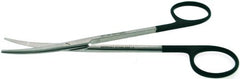 BR Surgical Dissecting Scissors BR Surgical SuperCut Metzenbaum 5-3/4 Inch Length Surgical Grade Stainless Steel NonSterile Finger Ring Handle Curved Blunt Tip / Blunt Tip - M-777940-3866 - Each